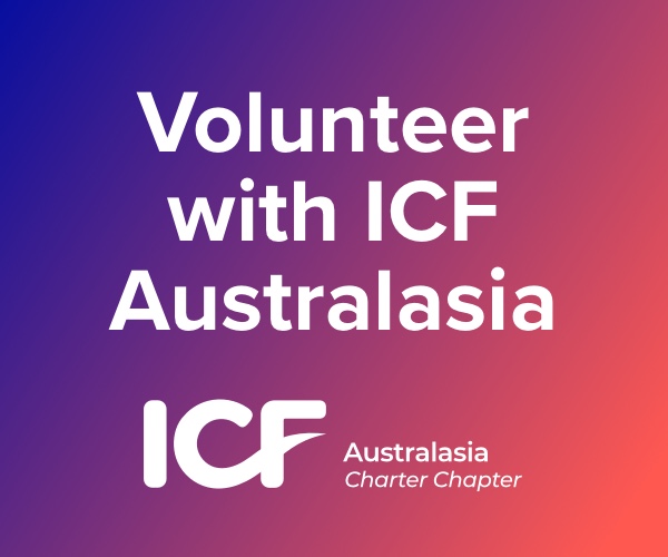 Volunteer with ICF Australasia